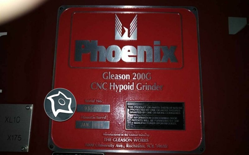 Верстат для шліфування конічних зубчастих коліс GLEASON PHOENIX 200 G