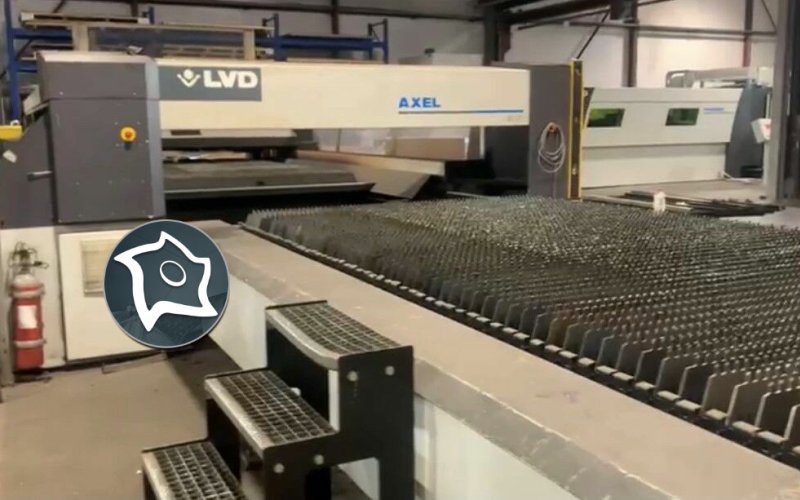 Станок лазерной резки LVD AXEL 4020 - 6kW