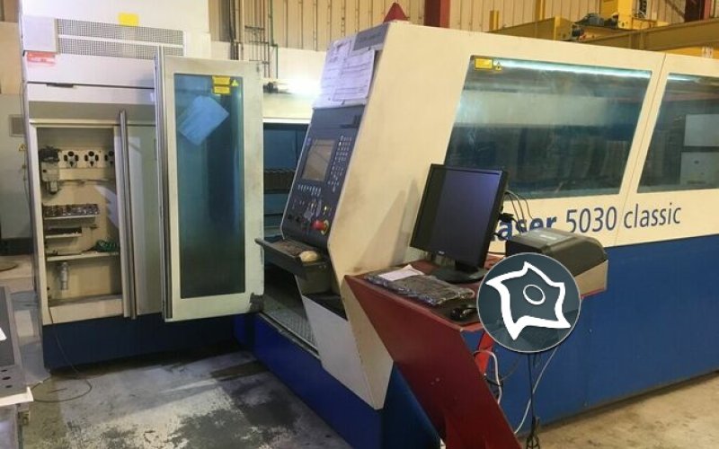 Верстат лазерного різання з ЧПУ TRUMPF Trulaser 5030