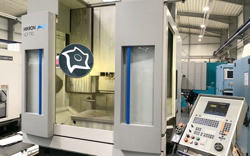 Станок вертикальный фрезерный с ЧПУ MIKRON VCP 710