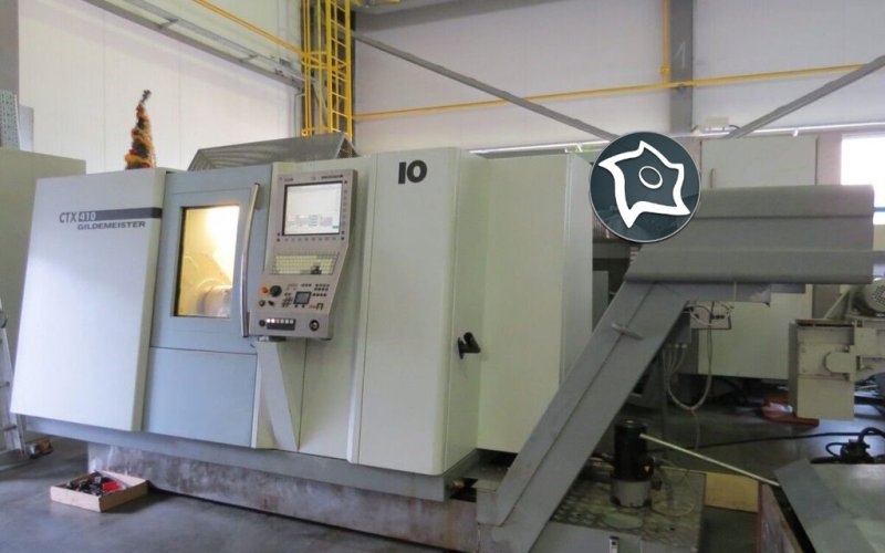 Токарно-фрезерний станок з ЧПУ Gildemeister CTX 410