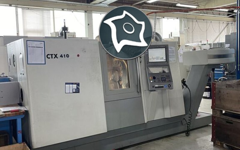 Токарно-фрезерний станок з ЧПУ Gildemeister CTX 410