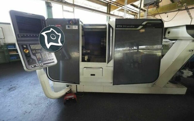 Токарно-фрезерный центр обрабатывающий с ЧПУ DMG Mori Seiki CTX 310 Ecoline