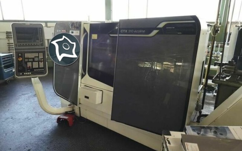 Токарно-фрезерный центр обрабатывающий с ЧПУ DMG Mori Seiki CTX 310 Ecoline