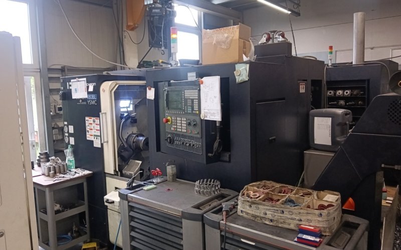 Токарно-фрезерный центр с ЧПУ Hwacheon Cutex 180 BL SYMC