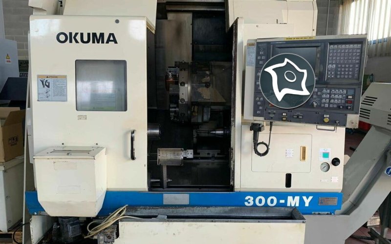 Токарно-фрезерный центр с ЧПУ OKUMA LB 300 MY