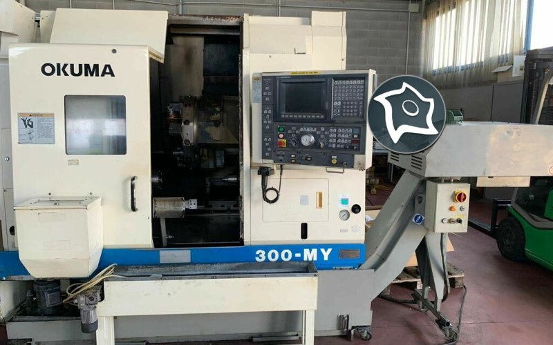 Токарно-фрезерный центр с ЧПУ OKUMA LB 300 MY