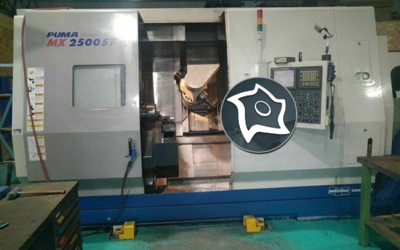 Токарно-фрезерний центр з ЧПУ з осями C та Y DOOSAN MX 2500 ST