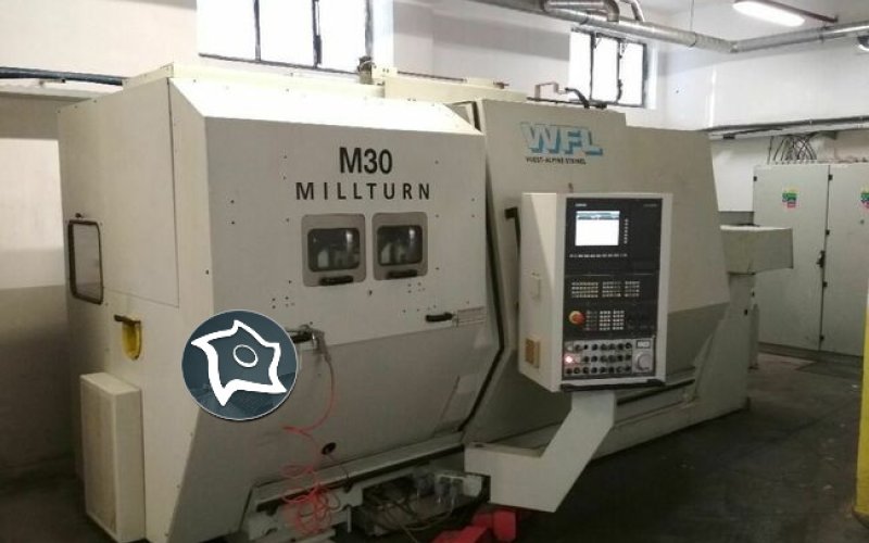 Токарно-фрезерний центр з ЧПУ WFL M-30 Millturn