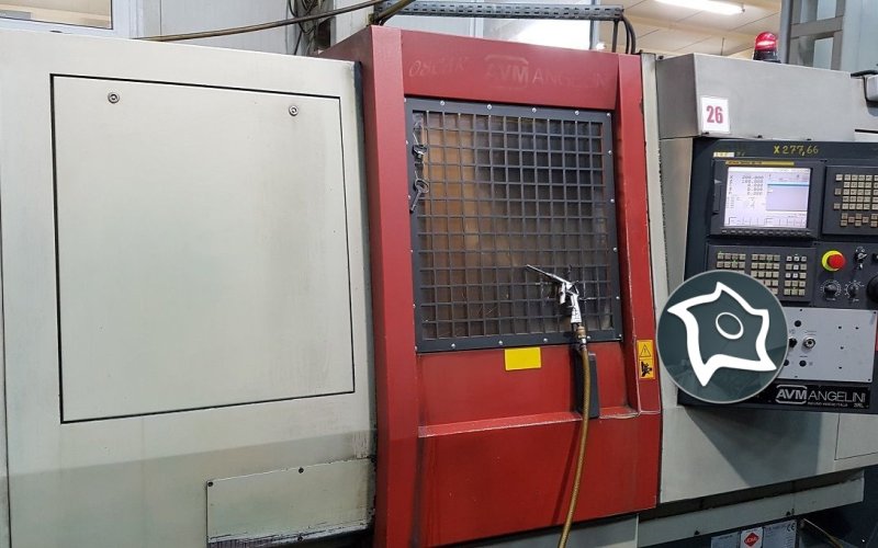 Токарно-фрезерный обрабатывающий центр c ЧПУ ANGELINI OSCAR 320 x 600 CNC
