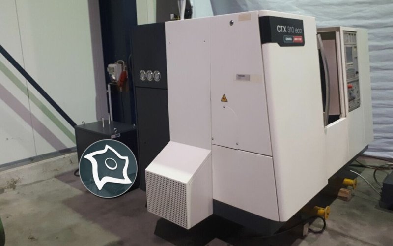 Токарно-фрезерный обрабатывающий центр c ЧПУ DMG Mori CTX 310 V3