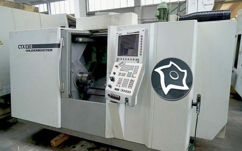 Токарно-фрезерний обробний центр з ЧПУ GILDEMEISTER CTX 410 V3