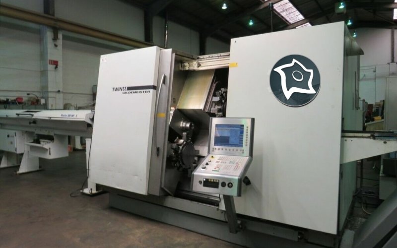 Токарно-фрезерний обробний центр з ЧПУ GILDEMEISTER Twin 65
