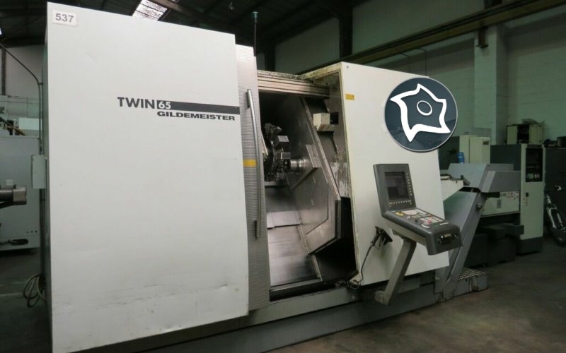Токарно-фрезерний обробний центр з ЧПУ GILDEMEISTER Twin 65