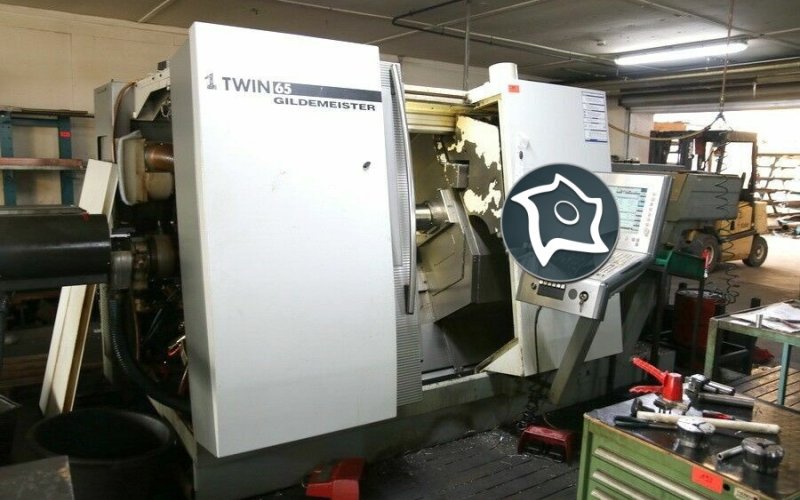 Токарно-фрезерный обрабатывающий центр c ЧПУ GILDEMEISTER Twin 65 Y