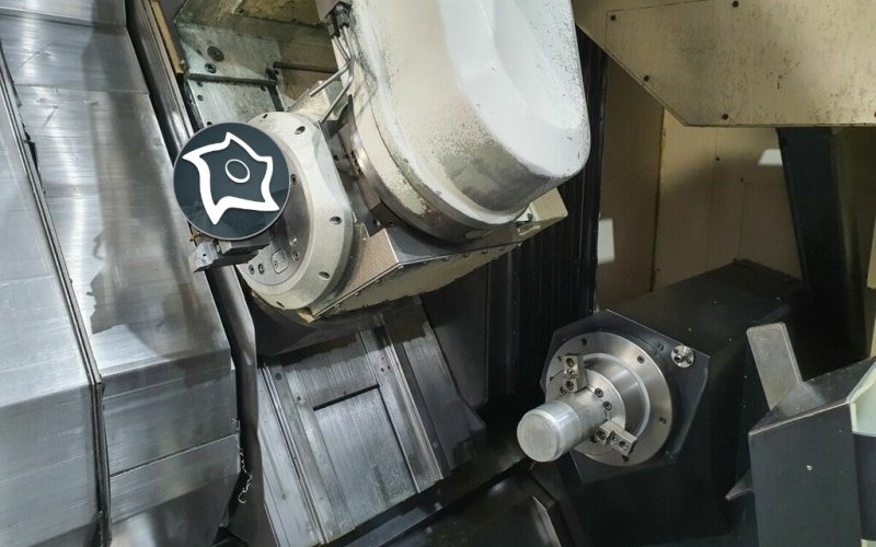 Токарно-фрезерный обрабатывающий центр c ЧПУ OKUMA Mac Turn 250 W