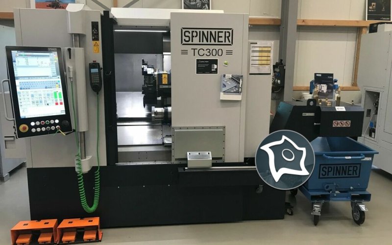 Токарно-фрезерный обрабатывающий центр c ЧПУ Spinner TC 300-52 SMCY