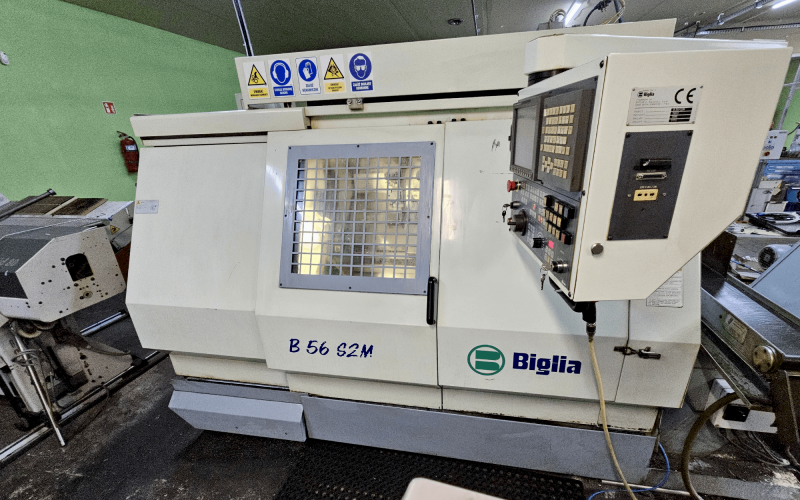 Токарно-фрезерный обрабатывающий центр с ЧПУ Biglia - B56 S2M