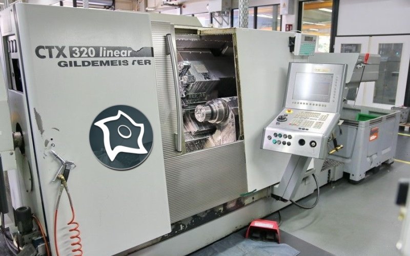 Токарно-фрезерный обрабатывающий центр с ЧПУ GILDEMEISTER CTX 320 linear V5