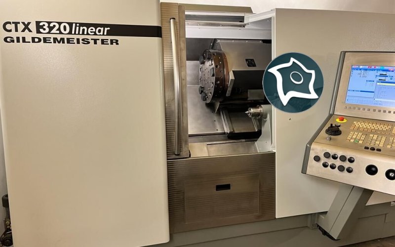 Токарно-фрезерний верстат з ЧПУ DMG Gildemeister CTX 320 Linear V3