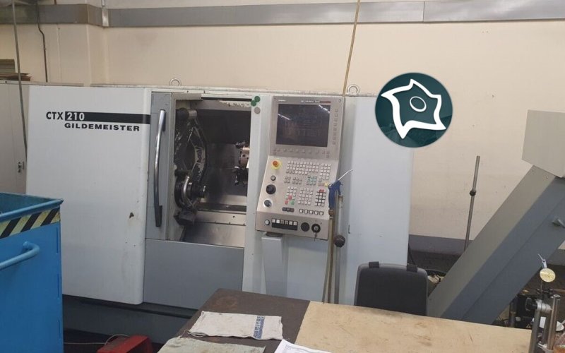 Токарно-фрезерный станок c ЧПУ GILDEMEISTER CTX 210 V3 