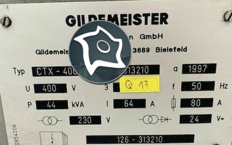 Токарно-фрезерный станок c ЧПУ Gildemeister CTX 400 E