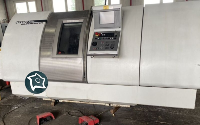 Токарно-фрезерный станок c ЧПУ Gildemeister CTX 400 twin