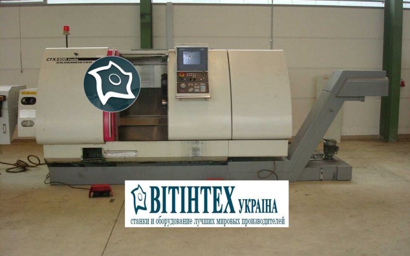 Токарно-фрезерний верстат C ЧПУ GILDEMEISTER CTX 400 Twin V6