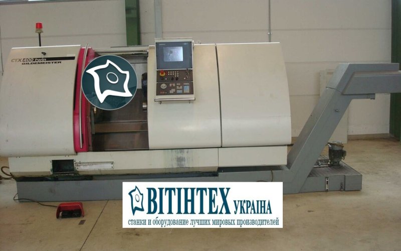 Токарно-фрезерний верстат C ЧПУ GILDEMEISTER CTX 400 Twin V6