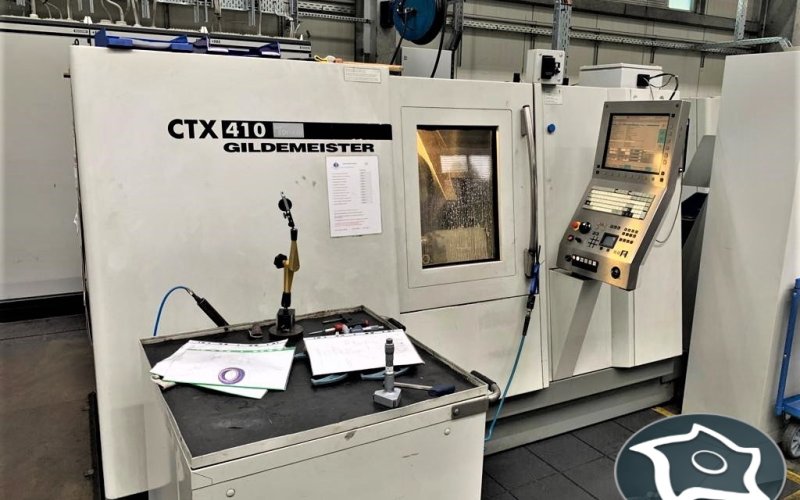 Токарно-фрезерний верстат CПП GILDEMEISTER CTX 410