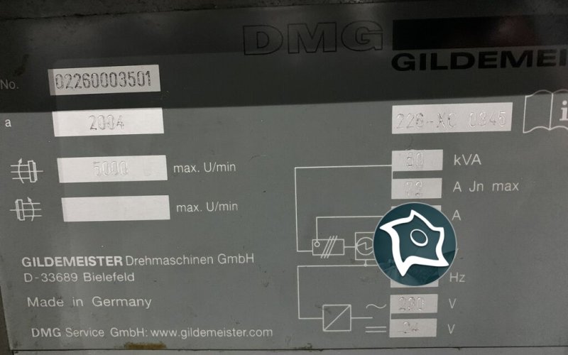 Токарно-фрезерный станок c ЧПУ Gildemeister CTX 420 linear V6
