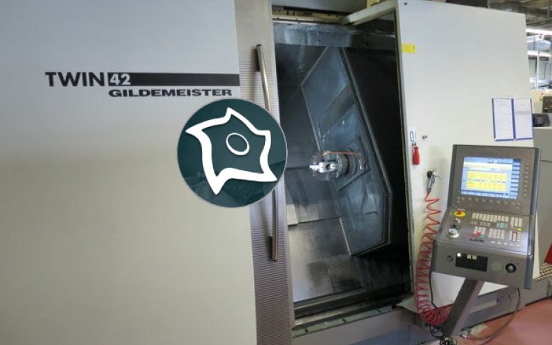 Токарно-фрезерний верстат C ЧПУ GILDEMEISTER Twin 42-II