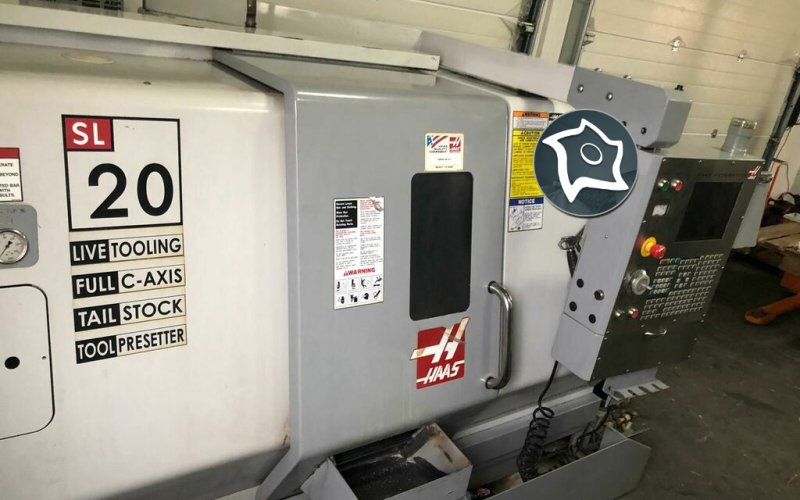 Токарно-фрезерний верстат C ЧПУ Haas SL 20 THE