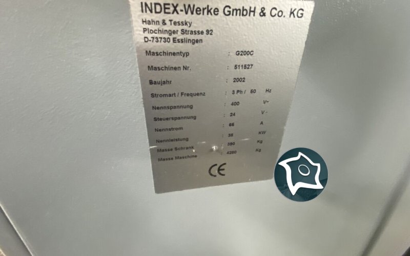 Токарно-фрезерний верстат з ЧПУ INDEX G 200