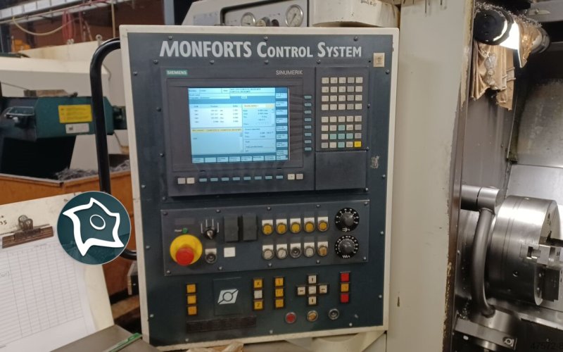 Токарно-фрезерний верстат C ЧПУ MONFORTS RNC 400 AC