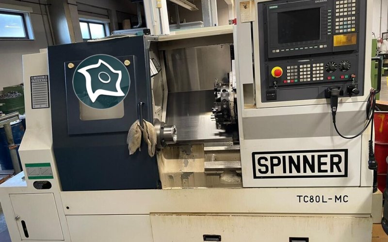 Токарно-фрезерний верстат C ЧПУ Spinner TC 80 L - MC