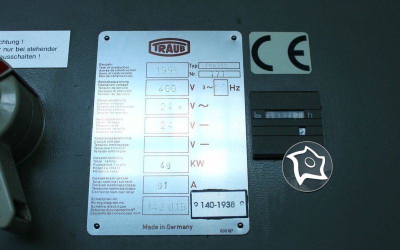 Токарно-фрезерный станок c ЧПУ TRAUB TNA 500