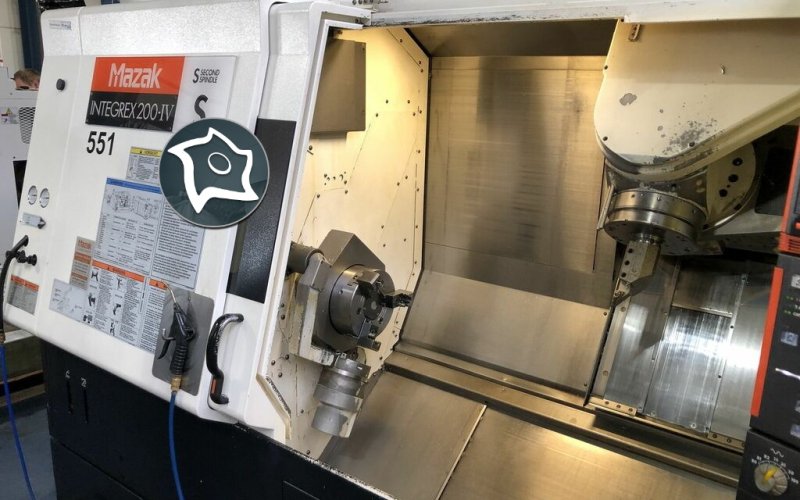 Токарно-фрезерный станок c осью Y и ЧПУ Mazak Integrex 200-IV S