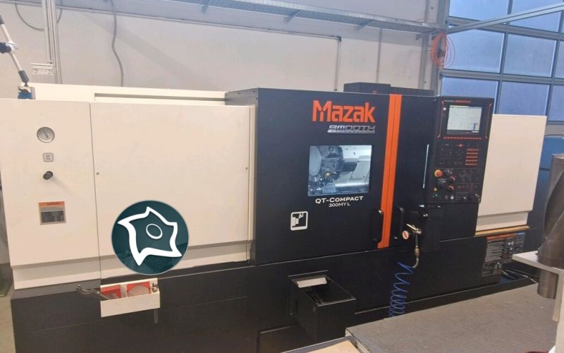 Токарно-фрезерний верстат з віссю Y та ЧПУ Mazak QT-COMPACT 300 MY L