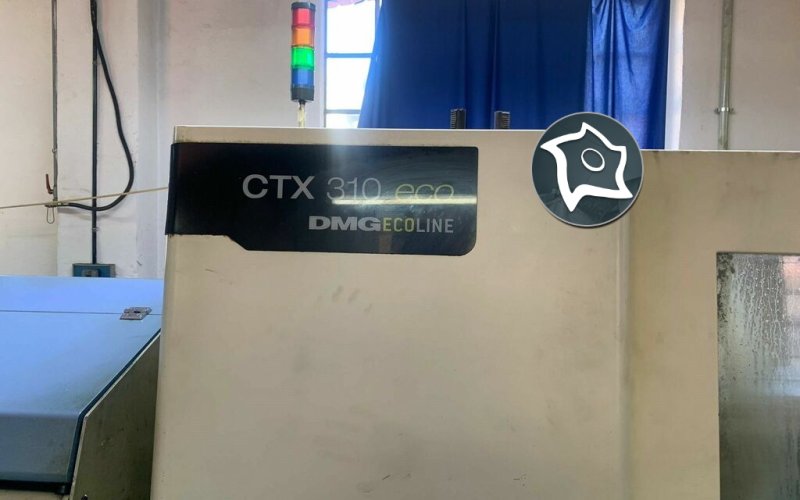 Токарно-фрезерний верстат з ЧПУ DMG GILDEMEISTER CTX 310 ECO