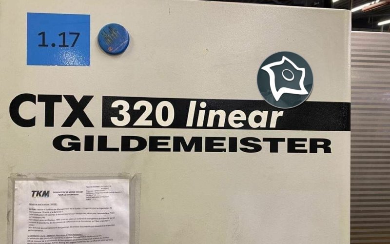 Токарно-фрезерний верстат з ЧПУ DMG GILDEMEISTER CTX 320 LINEAR
