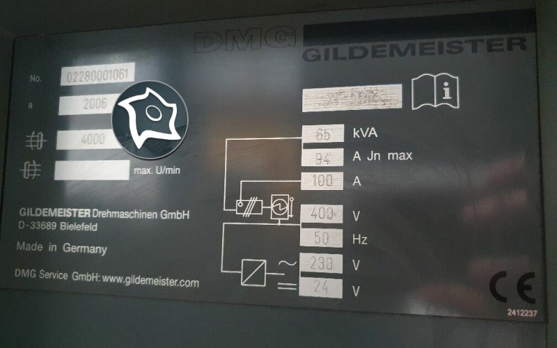 Токарно-фрезерний верстат з ЧПУ DMG Gildemeister CTX 520 Linear