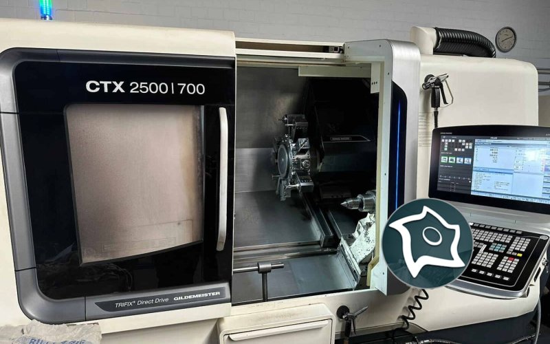 Токарно-фрезерный станок с ЧПУ DMG Mori CTX 2500 - 700