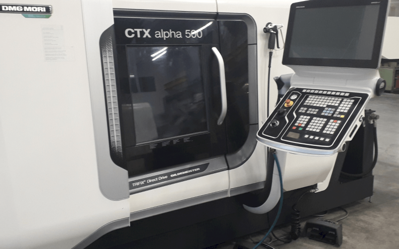 Токарно-фрезерний верстат з ЧПУ DMG MORI CTX Alpha 500 V6