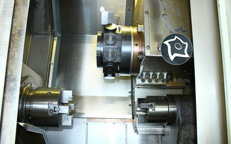 Токарно-фрезерный станок с ЧПУ GILDEMEISTER CTX 200 Twin