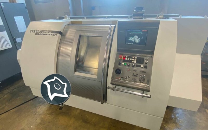 Токарно-фрезерный станок с ЧПУ Gildemeister CTX 400 S2