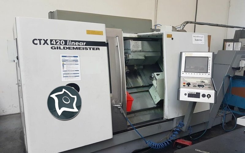 Токарно-фрезерный станок с ЧПУ Gildemeister CTX 420 linear