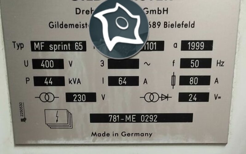 Токарно-фрезерний верстат з ЧПУ Gildemeister MF Sprint 65