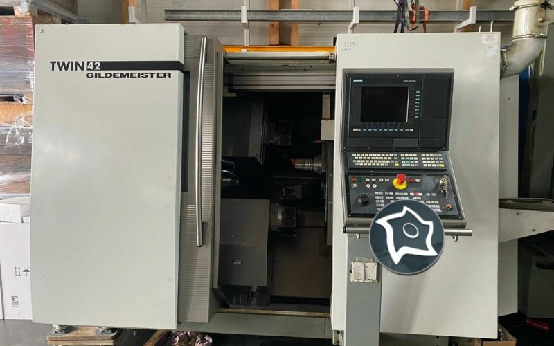 Токарно-фрезерный станок с ЧПУ GILDEMEISTER TWIN 42
