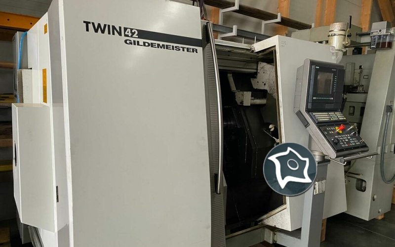 Токарно-фрезерний верстат з ЧПУ GILDEMEISTER TWIN 42